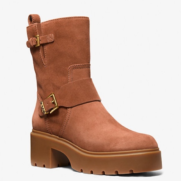 NWT MICHAEL KORS Perry Suede Boots! - Picture 2 of 15